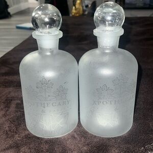 Glass apothecary jars!